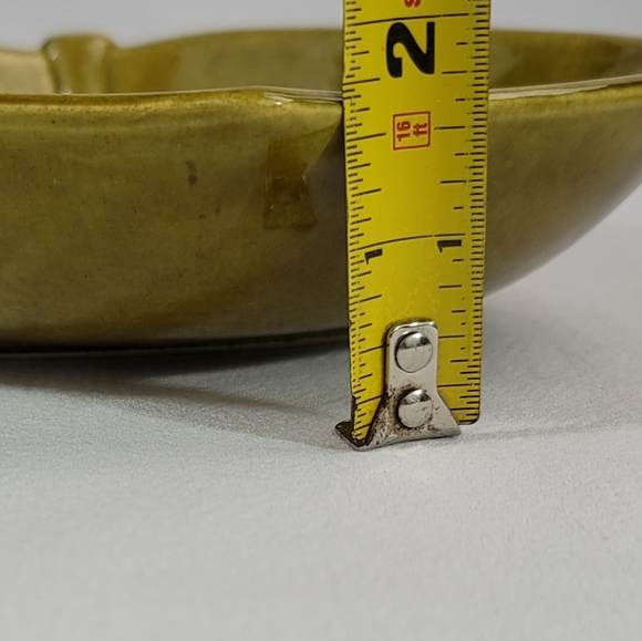 (2) Vtg California Pottery USA L73 Leaf Dish Bowls - Picture 12 of 16